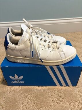 adidas Stan Smith leather sneakers, womens 6